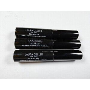 Lot Of 3- Laura Geller Glamlash Dramatic Volumizing Mascara .20fl Oz/6ml